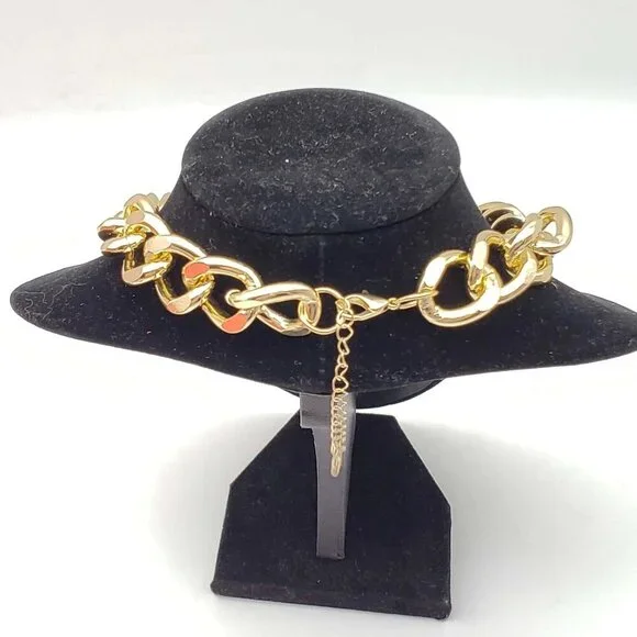 Authentic Louis Vuitton Lock & Key with Unbranded Gold Plated Chain Necklace - Picture 4 of 8